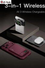 Aluminum TFT — 10000mAh Power Bank with Holder