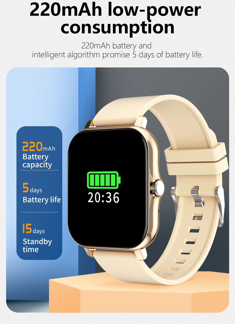 Connect Touch — Full Screen Calling Smartwatch