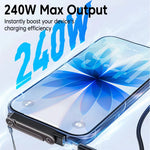 240W USB-C Foldable Phone Stand Adapter