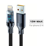 OOZCC 120W Fast Charging Cable with LCD Display