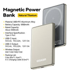 Essager Slim — Magnetic Wireless Power Bank