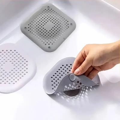 Silicone Shower & Sink Drain Hair Catcher