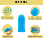 360° Silicone Pet Finger Toothbrush