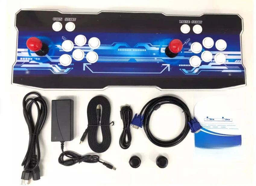 Wireless Dual Joystick Pandora Box Arcade Console 2-Player Desktop Game Machine
