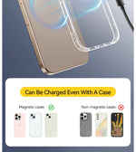 Essager Magnetic Wireless Charger with Holder – 15W Fast Charging