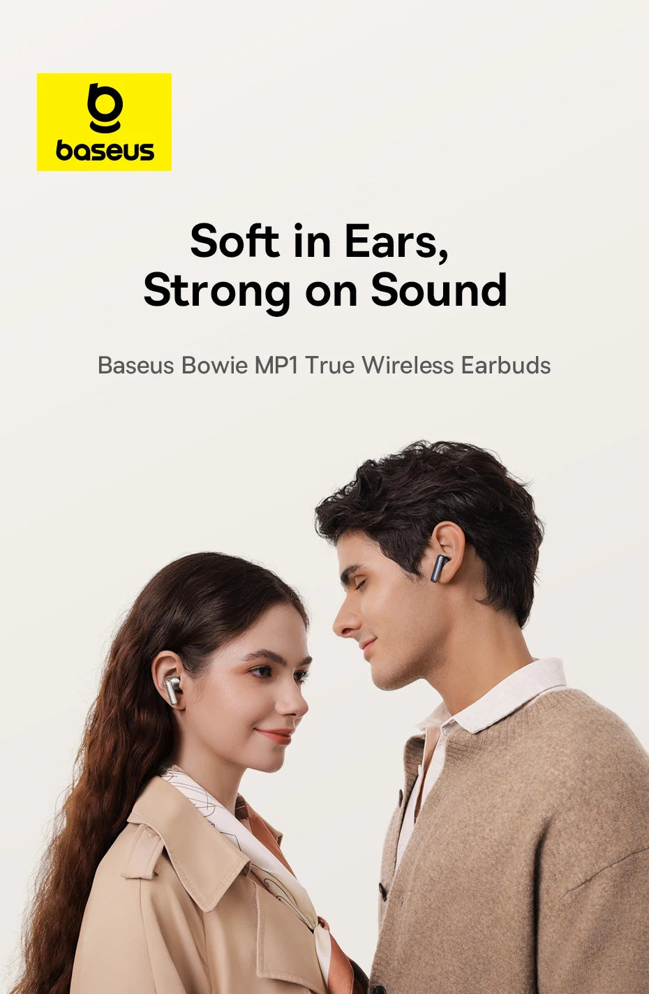 Baseus Bowie MP1 — Premium Adaptive ANC Earbuds