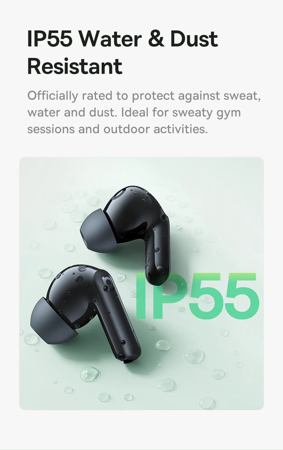 Baseus Bass EP10 — Hybrid ANC Earbuds