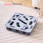Interactive Cat Puzzle Toy with Ball