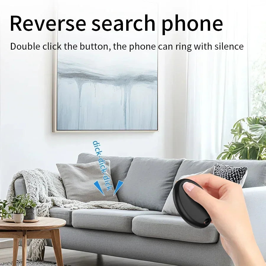 Bluetooth GPS Tracker Airtag for iOS Find My Anti-Lose Reminder Tracking Device Key Finder Kid Wallet Car Pets Locator Smart Tag