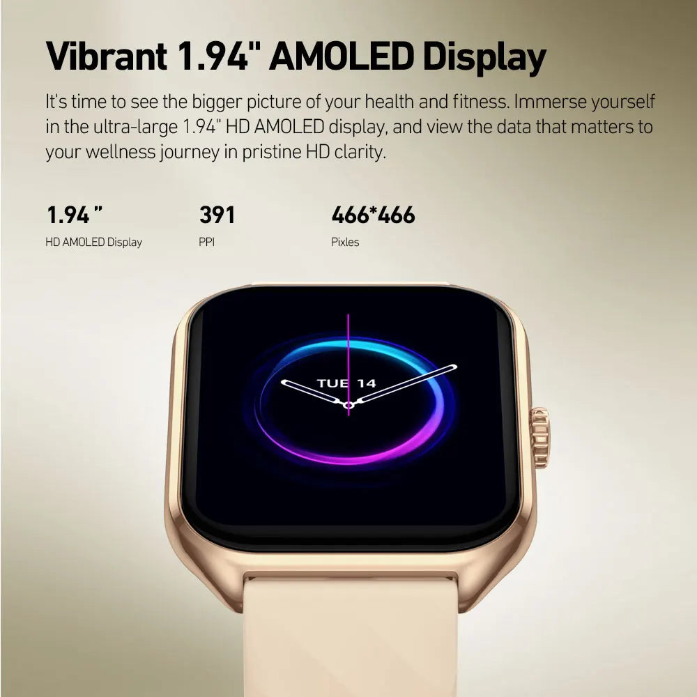 Zeblaze GTS 4 — AMOLED Voice Calling Watch