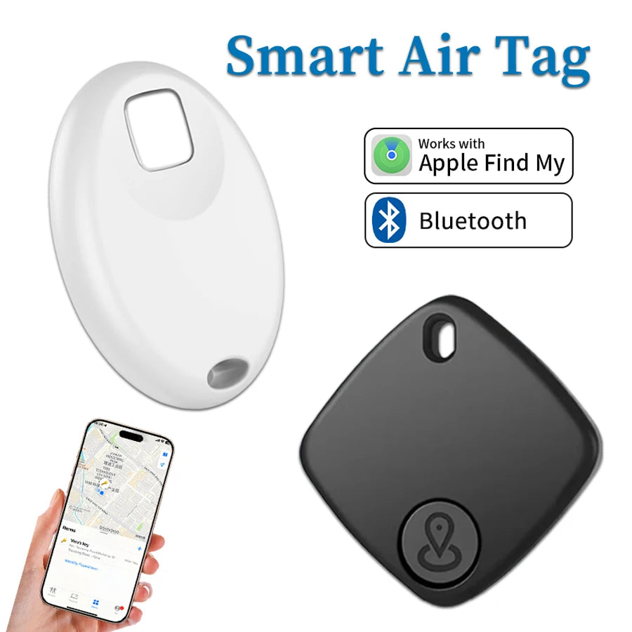 Bluetooth GPS Tracker Airtag for iOS Find My Anti-Lose Reminder Tracking Device Key Finder Kid Wallet Car Pets Locator Smart Tag