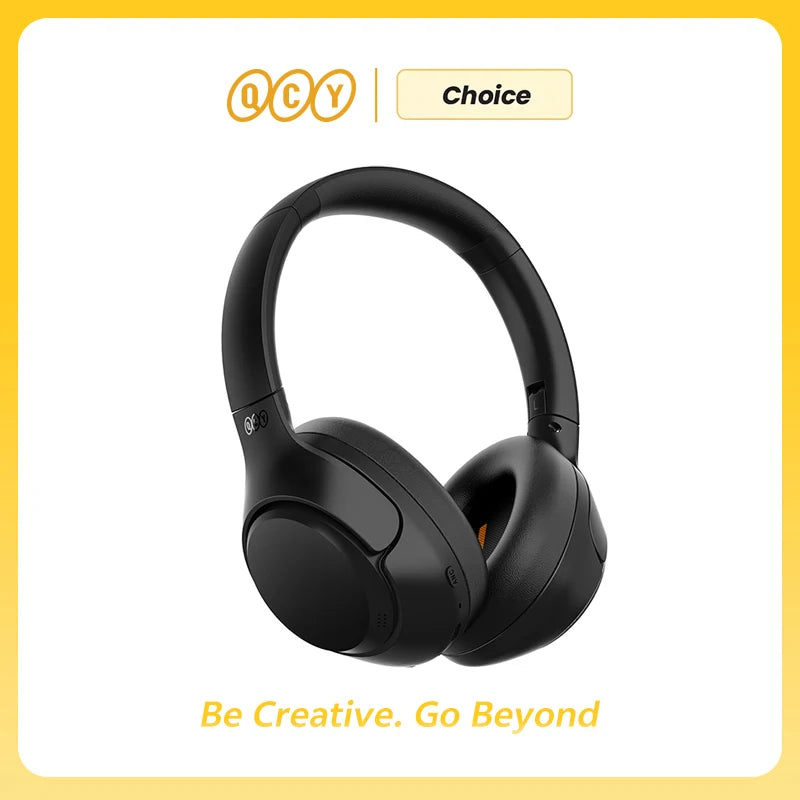 QCY H3 ANC Wireless Headphones 43dB Hybrid Active Noise Cancelling
