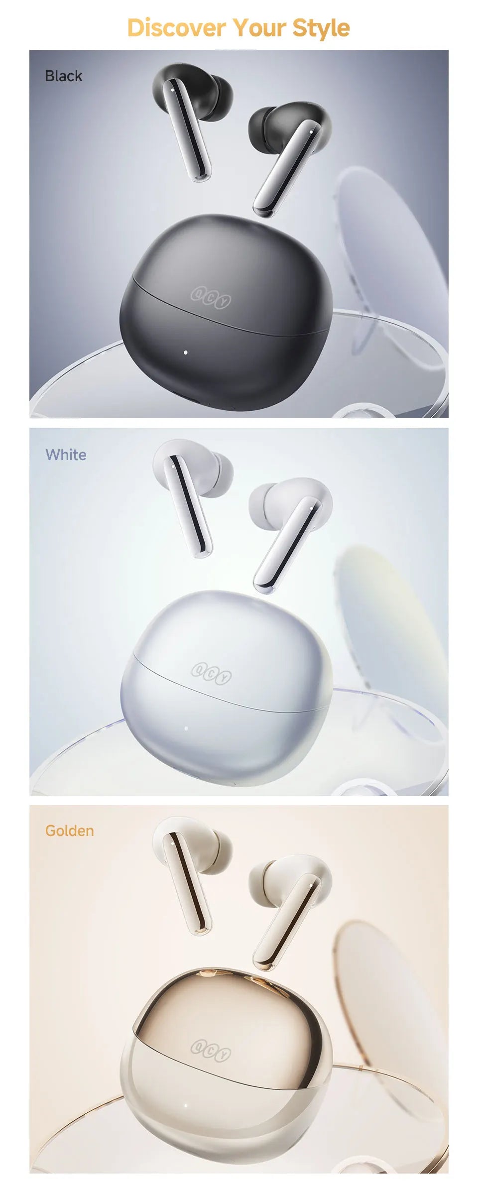 QCY MeloBuds Pro — Hybrid ANC Hi-Res Earbuds