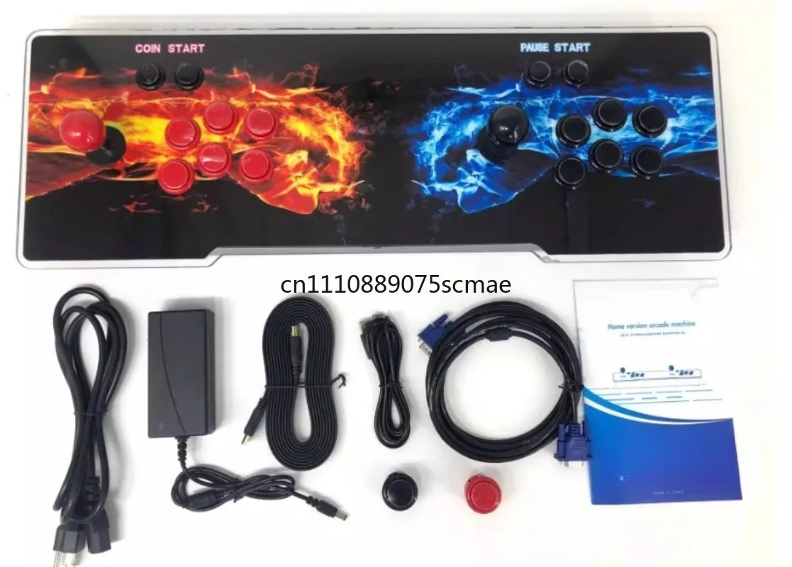 Wireless Dual Joystick Pandora Box Arcade Console 2-Player Desktop Game Machine