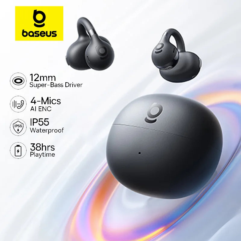 Baseus BC1 — Open-Ear Clip Earbuds