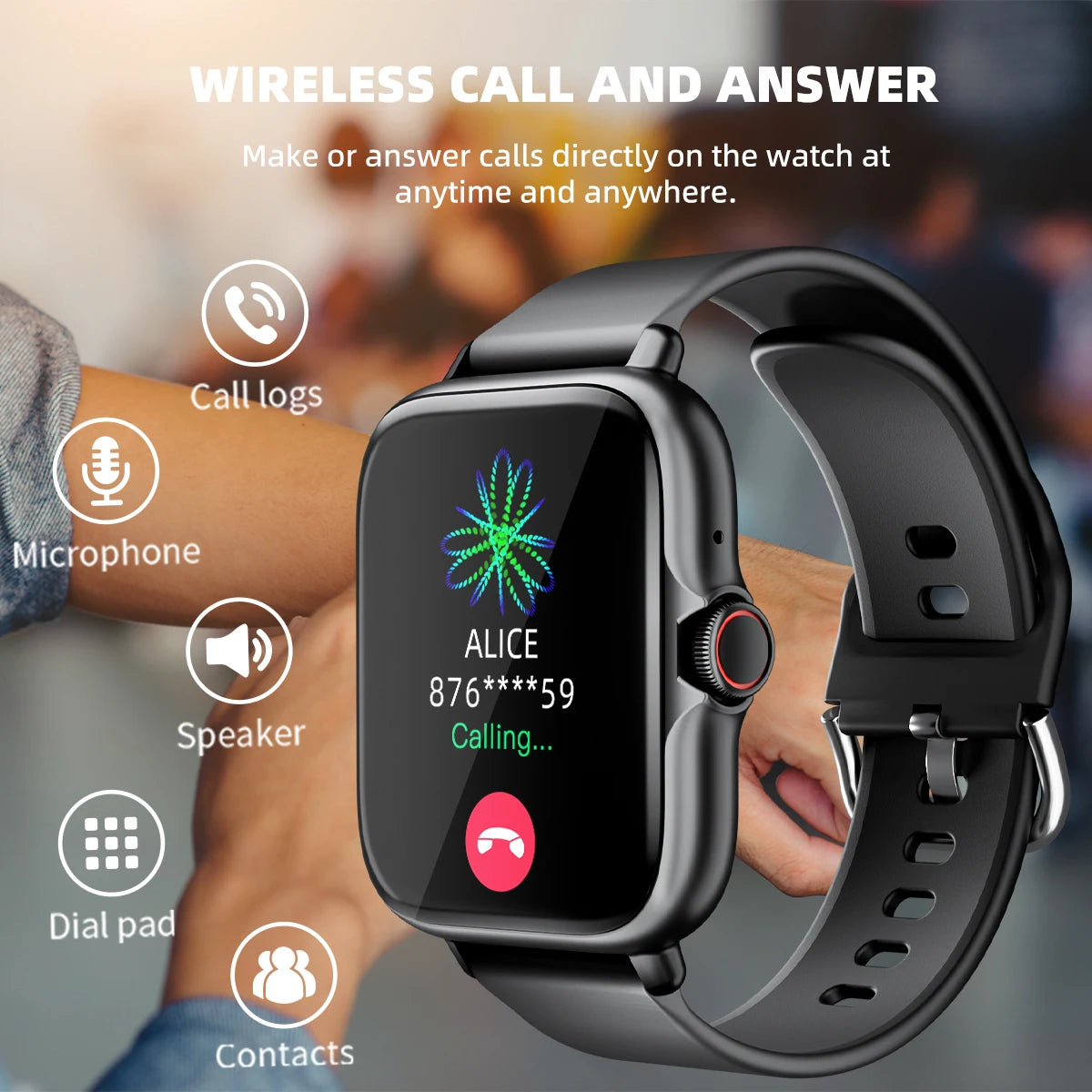 Clarity Call — Waterproof Message & Call Watch