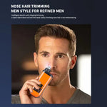 Nose & Ear Trimmer — 2-in-1 Painless Clipper