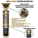 T9 Vintage — Rechargeable Beard Trimmer Kit