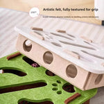 Interactive Cat Puzzle Toy with Ball