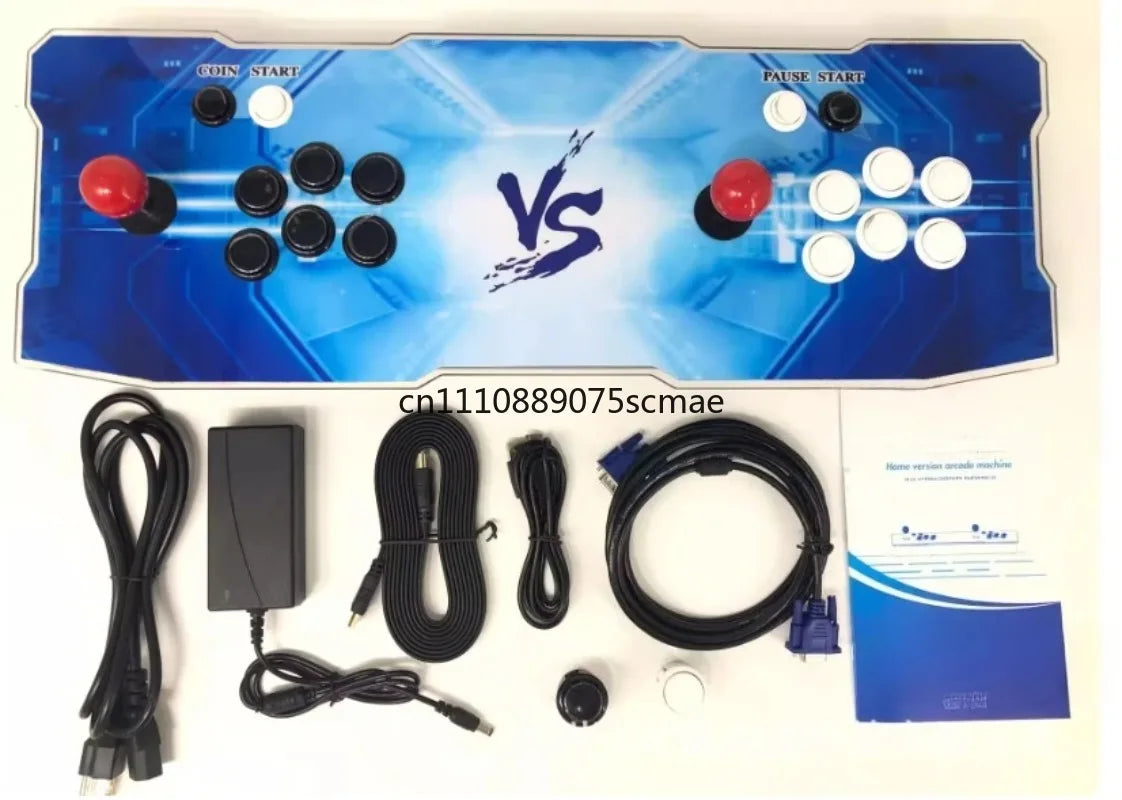 Wireless Dual Joystick Pandora Box Arcade Console 2-Player Desktop Game Machine