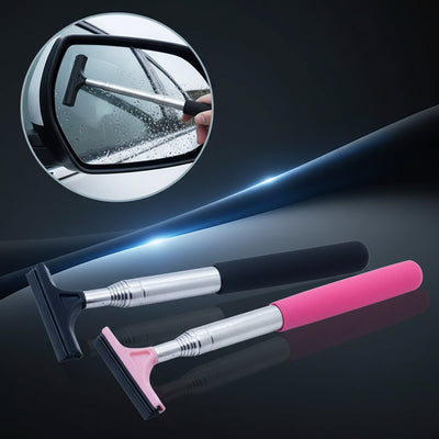 Telescopic Car Rearview Mirror Wiper