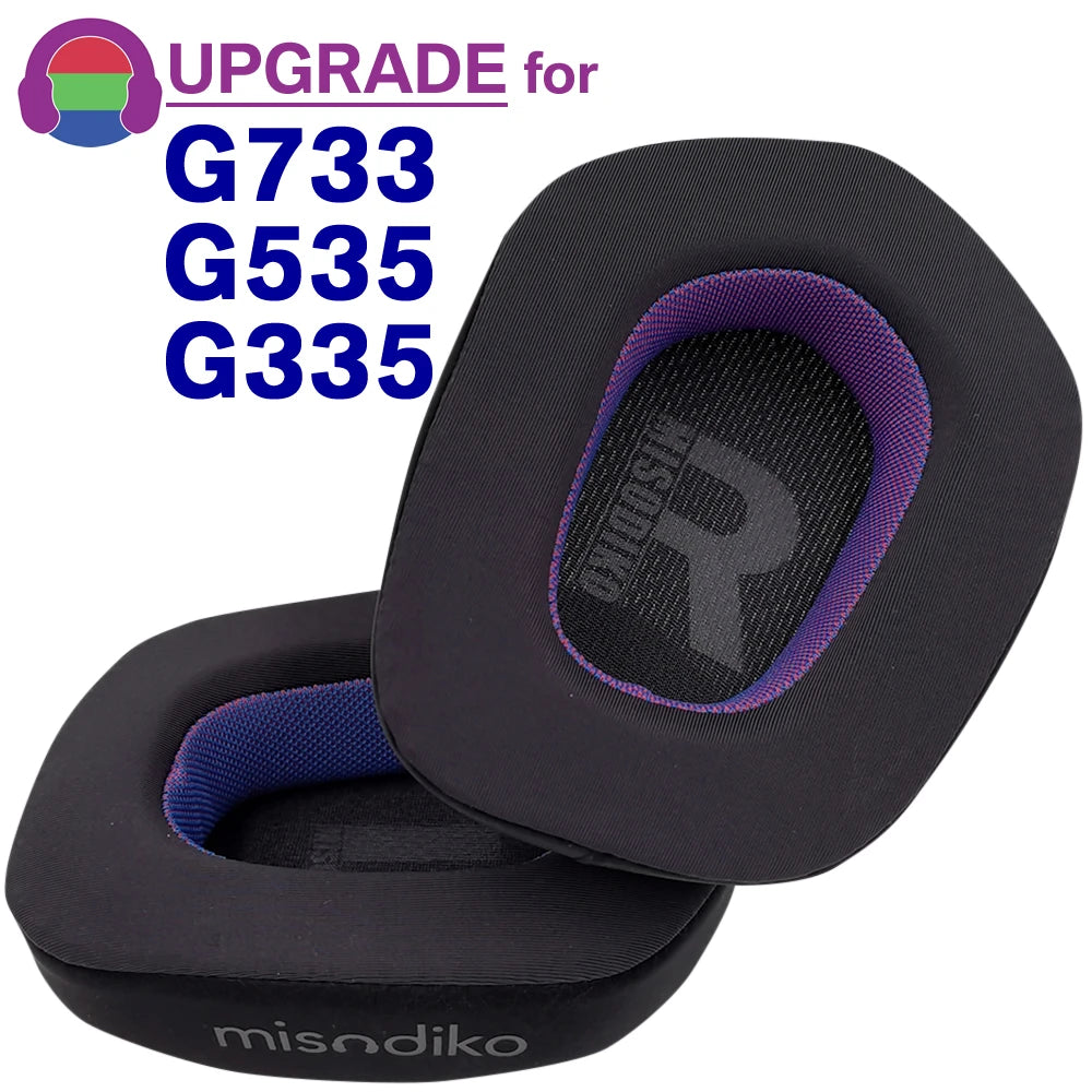 misodiko Upgraded Earpads Replacement for Logitech G335 / G535 / G733 Gaming Headset