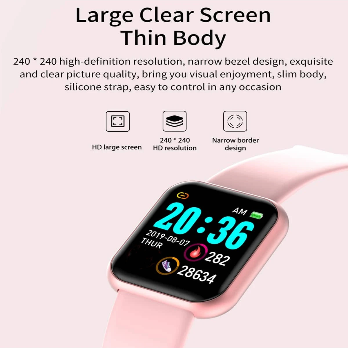 D13 Everyday — Music & Fitness Smartwatch