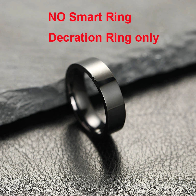 New R09 Smart Ring Men Women with Charging Case,Heart Rate Blood Oxygen,Skin Temperature Monitor,5ATM Waterproof Smartring R11C