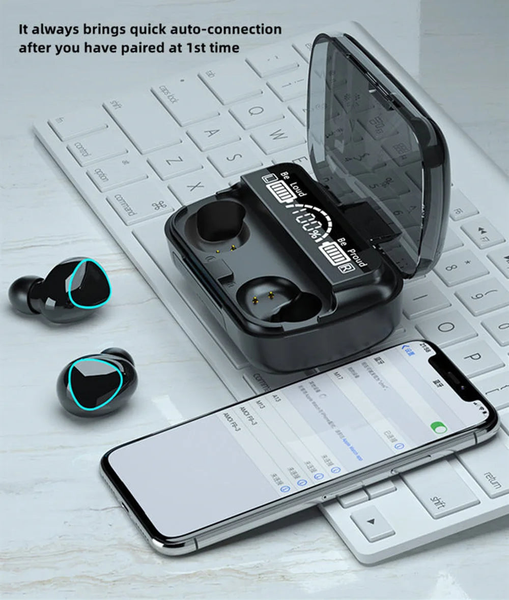 Voyager M10 — Power Bank Earbuds