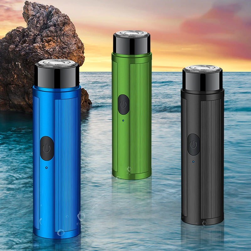 Men's Mini Shaver — Rechargeable Travel Razor