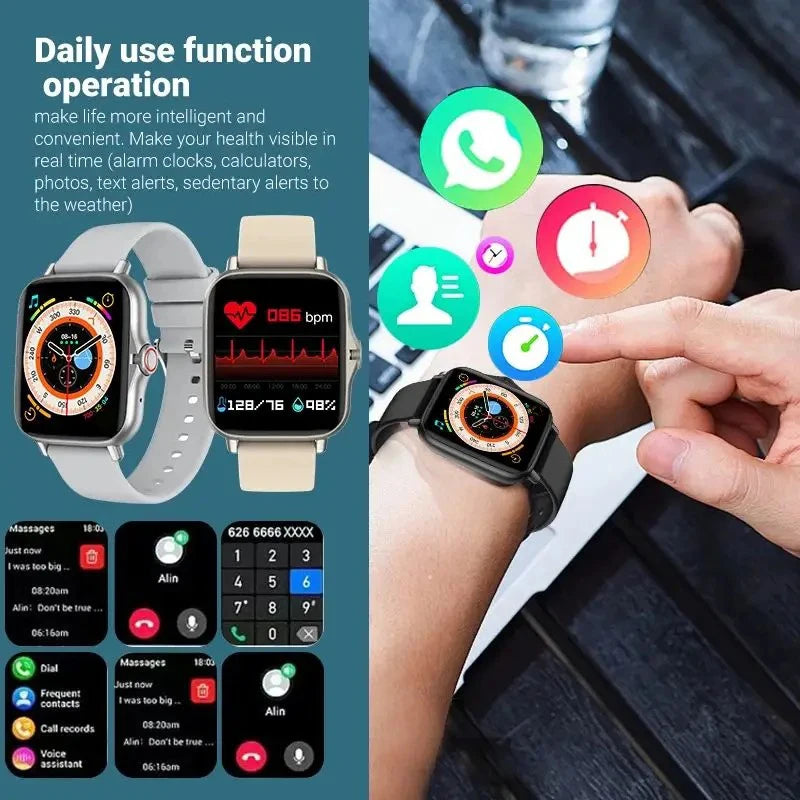 Vital Check — Blood Oxygen & Pressure Watch