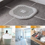 Silicone Shower & Sink Drain Hair Catcher