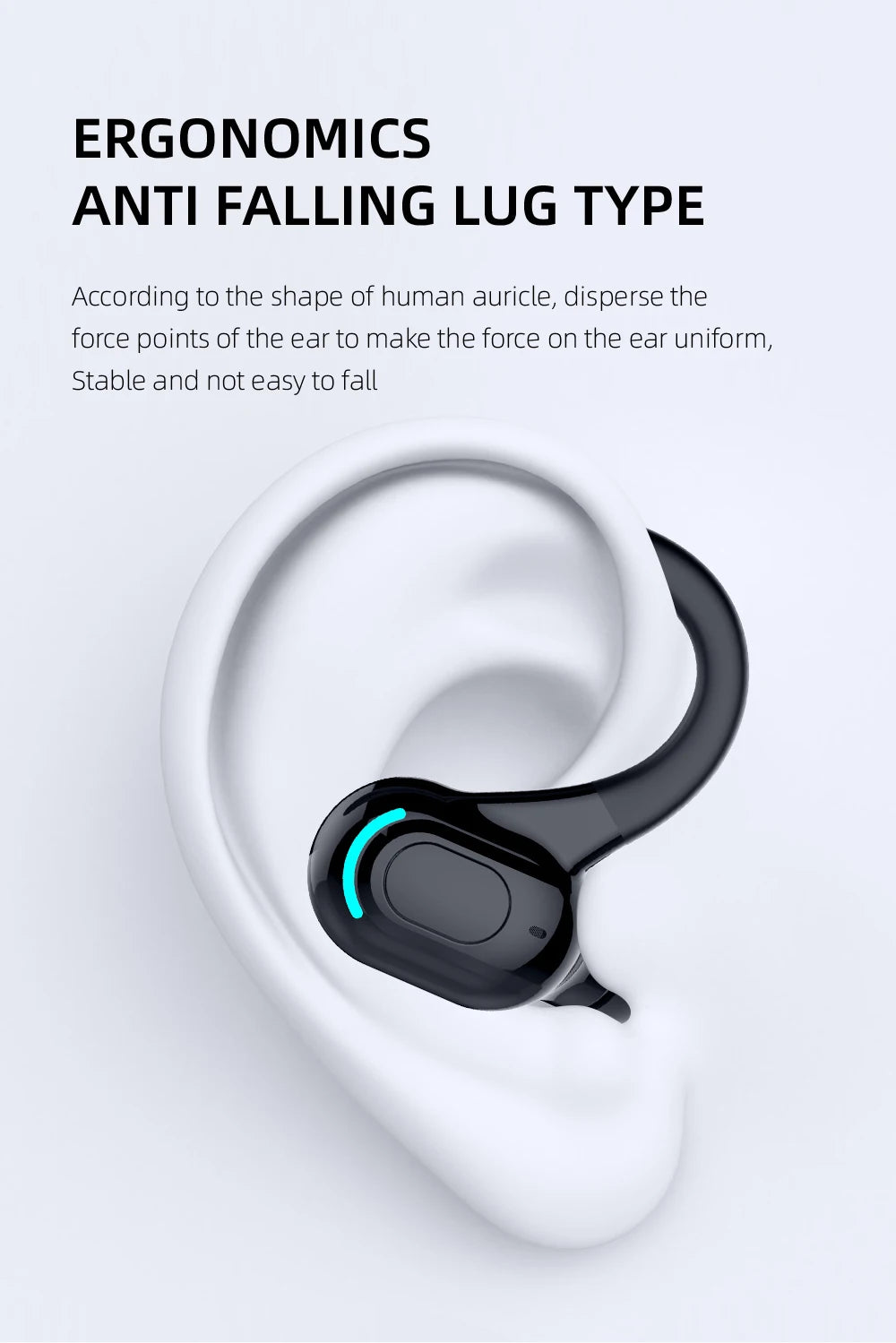 Grip Mini — Ear-Hook Waterproof Earbuds