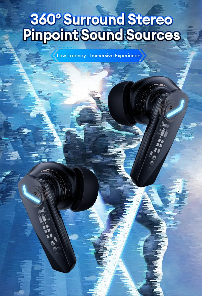 Lenovo GM2 Pro — Dual-Mode Gaming Earbuds
