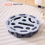 Interactive Cat Puzzle Toy with Ball