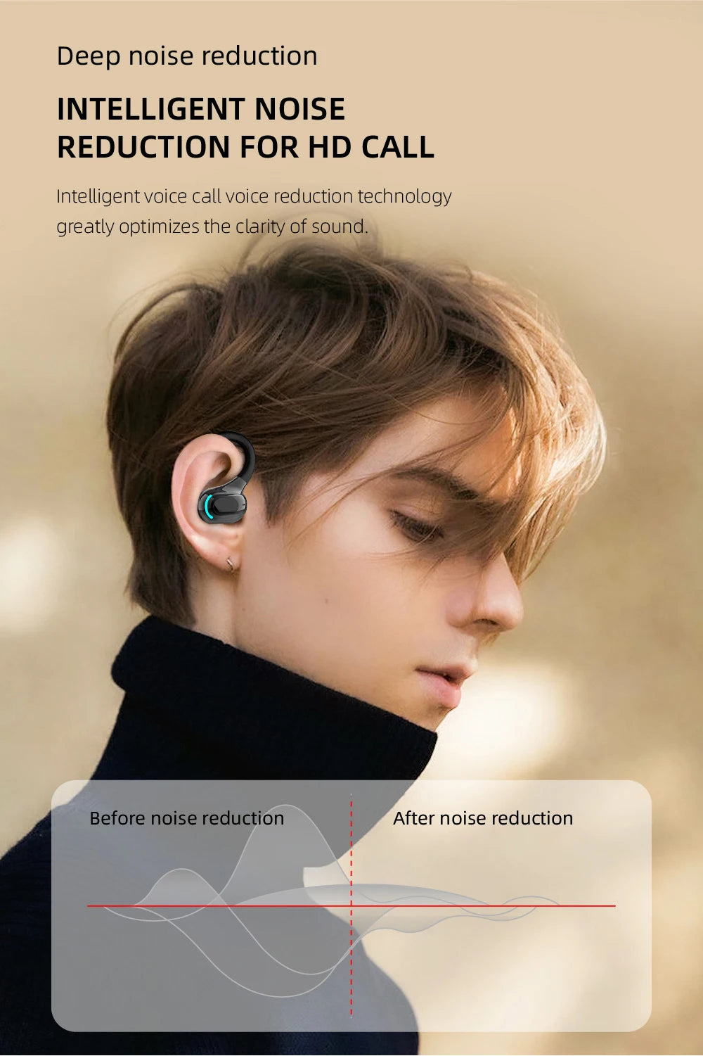 Grip Mini — Ear-Hook Waterproof Earbuds