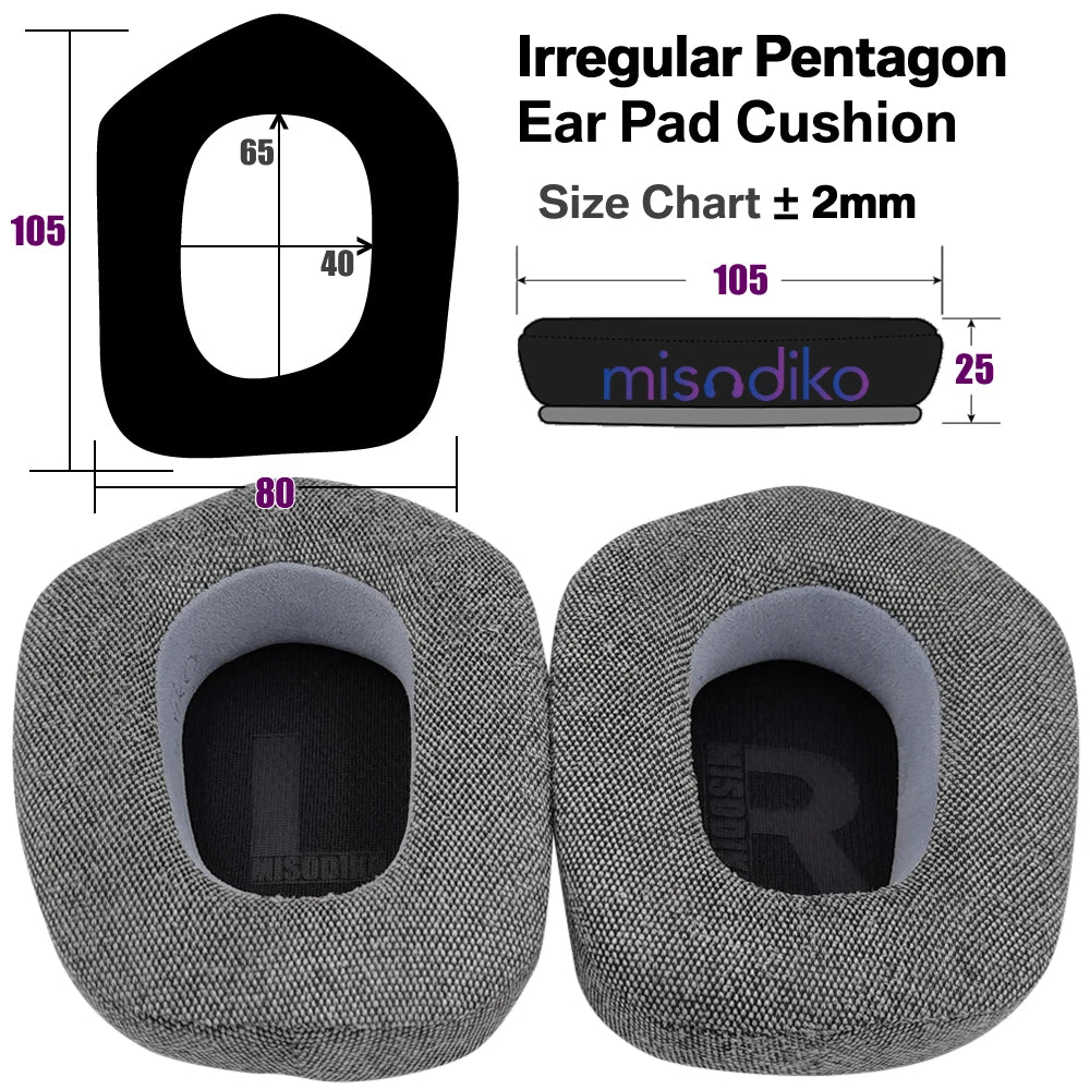 misodiko Upgraded Earpads Replacement for Logitech G335 / G535 / G733 Gaming Headset