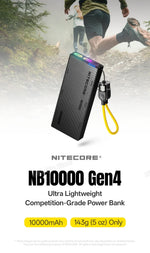 NITECORE Carbon — Ultra-Light 10000mAh Power Bank