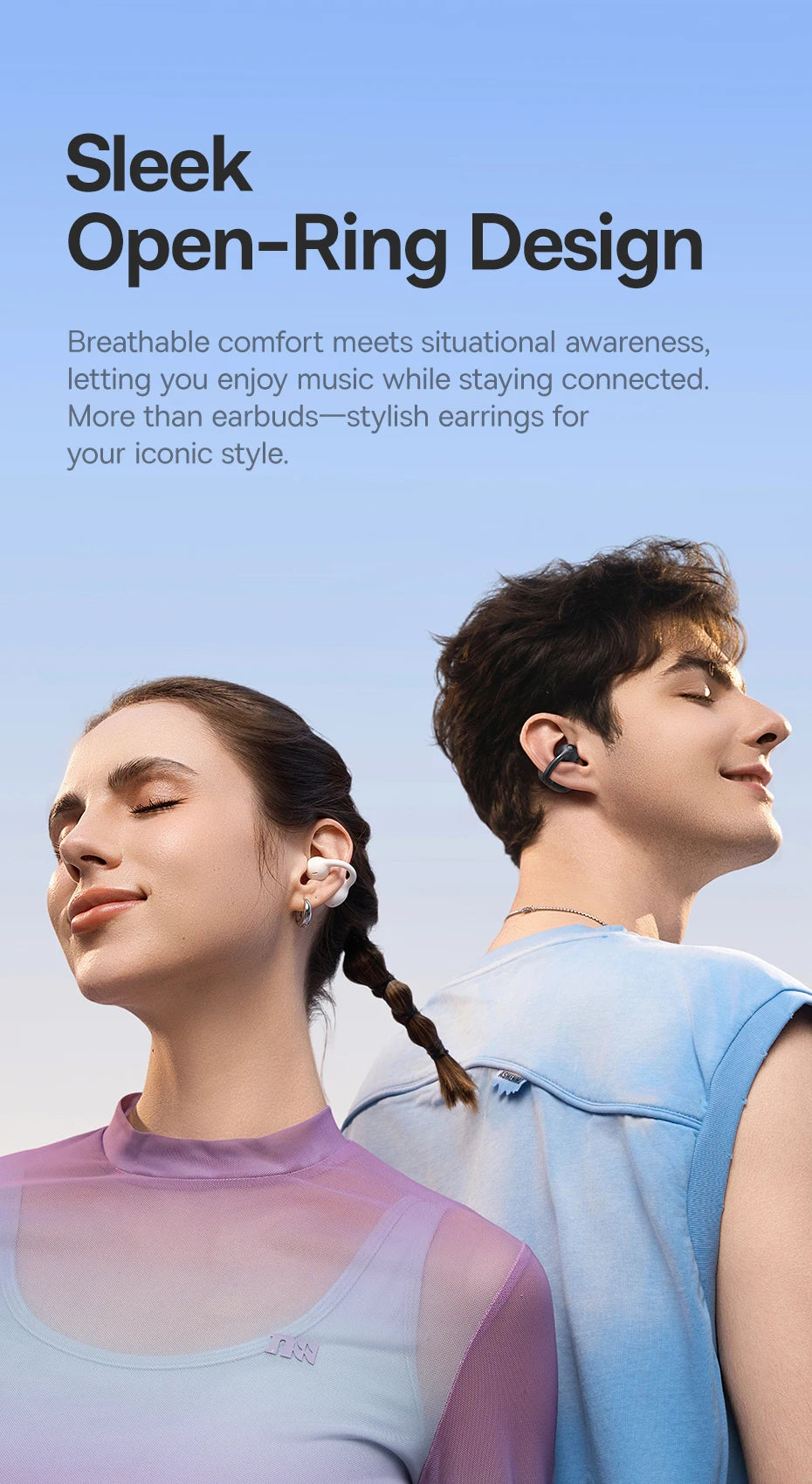 Baseus BC1 — Open-Ear Clip Earbuds