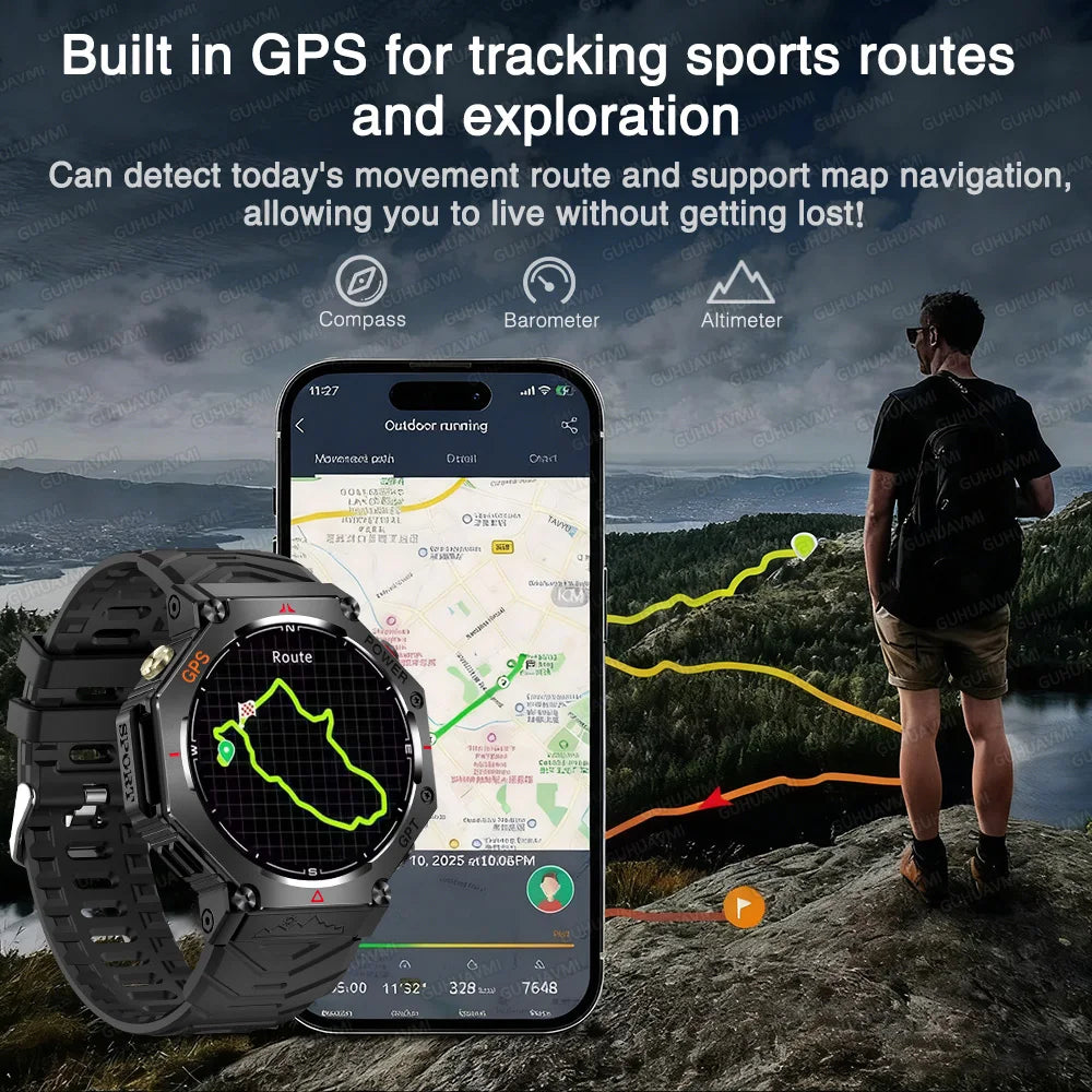 T-Rex 3 Ultra — Military-Grade GPS Watch