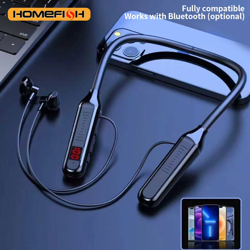 Digital Display — Large-Capacity Neckband