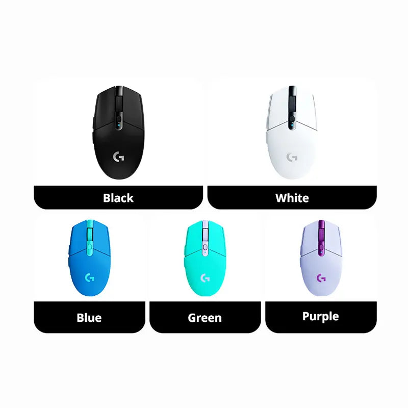 Logitech G304/G305 Limited-edition trendy wireless gaming mouse with matte finish and luxurious texture