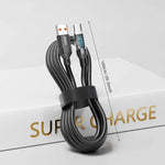 OOZCC 120W Fast Charging Cable with LCD Display