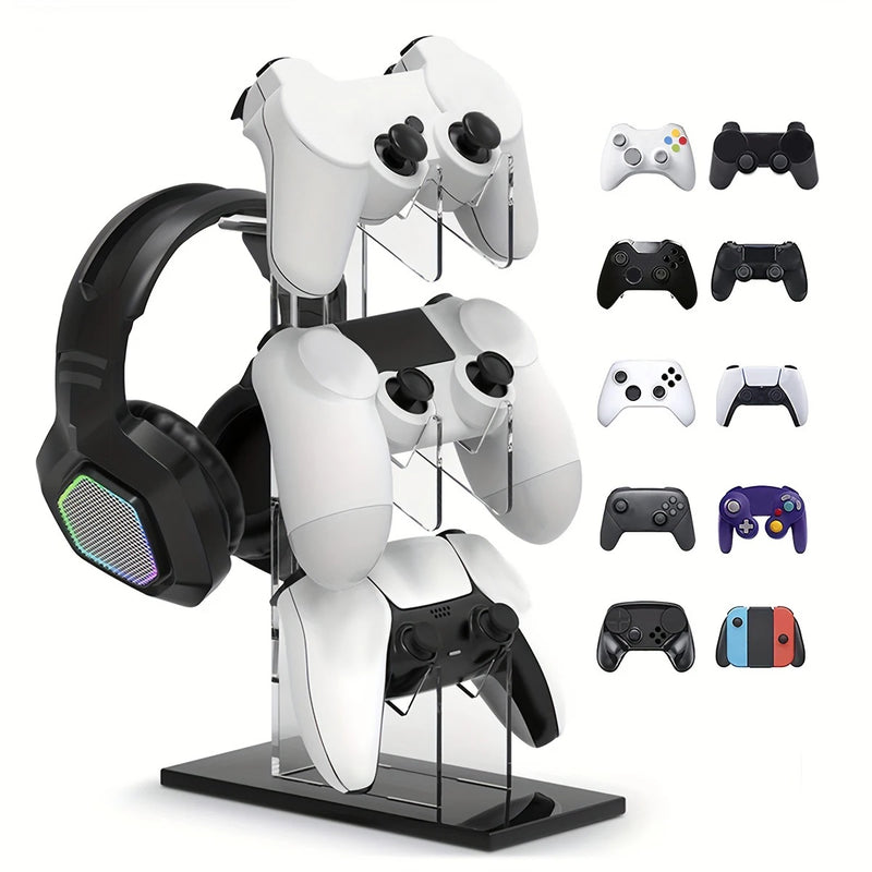 Controller Storage Stand — 3-Layer Holder