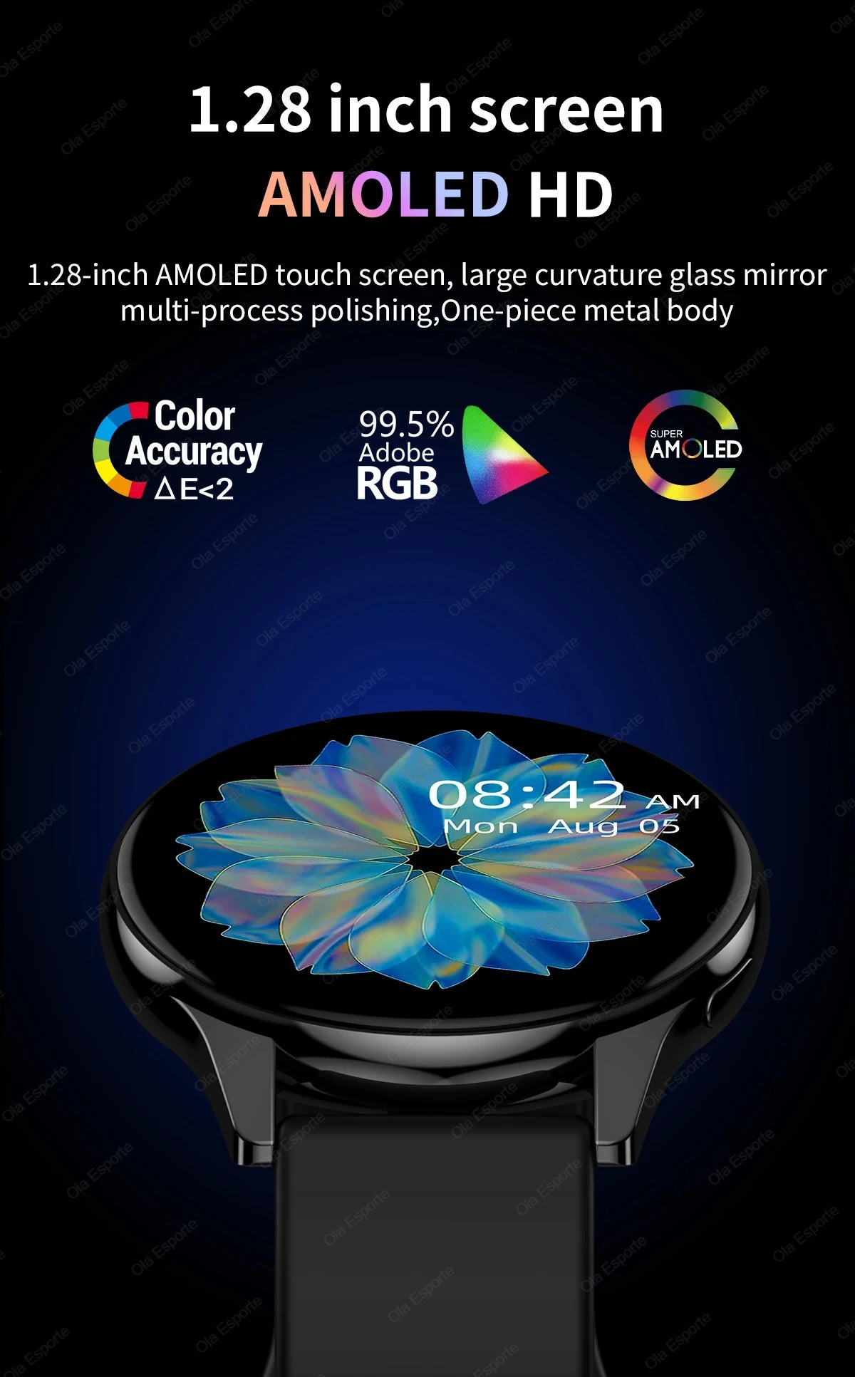 Aurora 6 — Women's Health Monitoring Watch