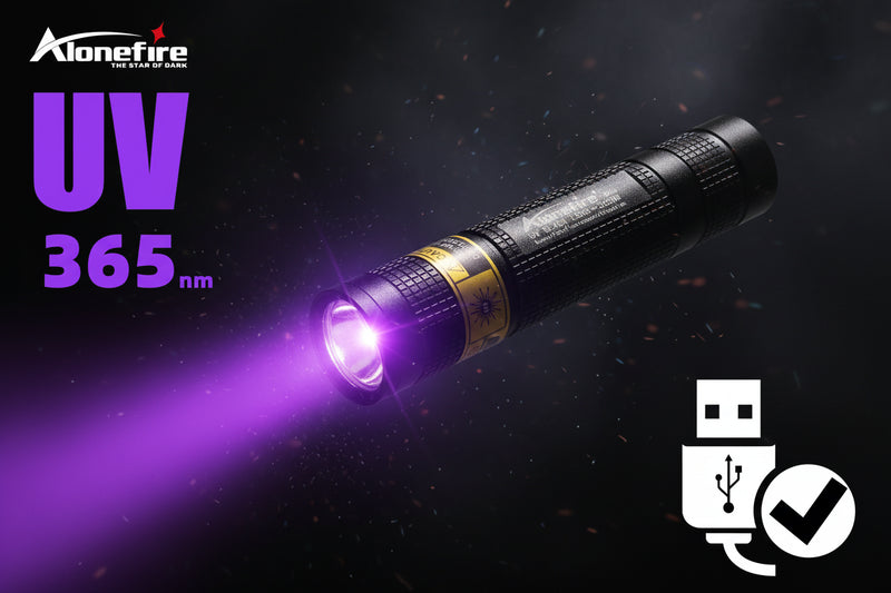 UV Detect — Mini Blacklight Flashlight