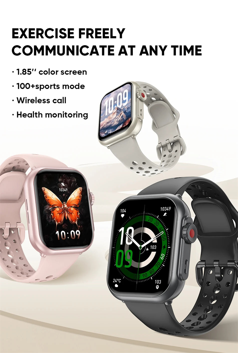Xiaomi AMOLED Pro — Full Touch Calling Watch