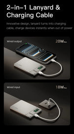 MagSafe Slim — 10000mAh Wireless Power Bank