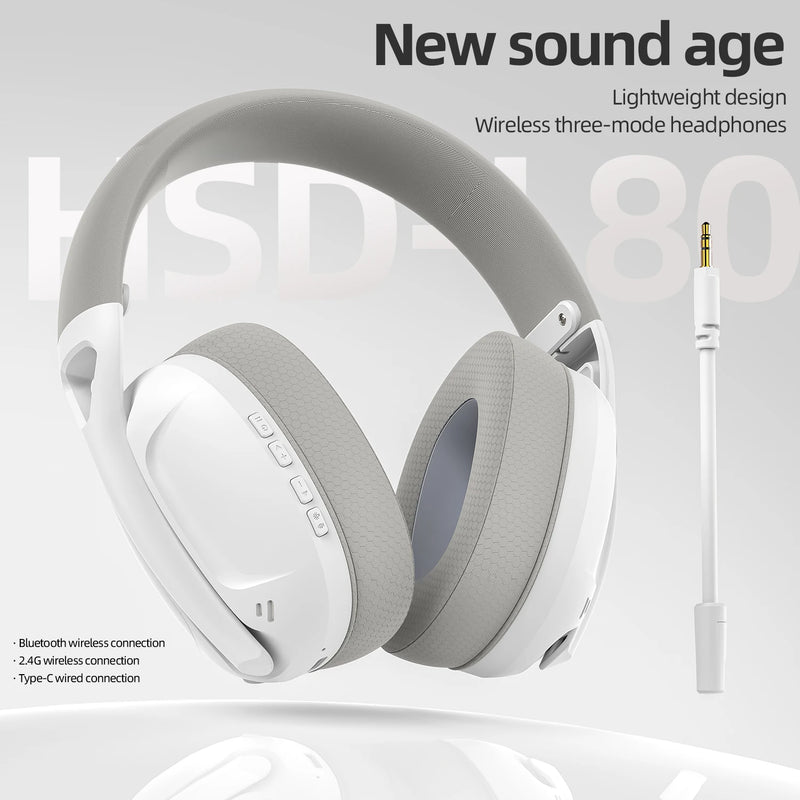 SMAILWOLF L80 Bluetooth wireless wired three-mode gaming headset