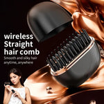 Capsule Comb — Mini Cordless Straightening Brush